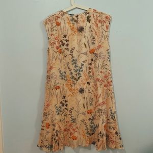 Madewell Silk Garden Gate Dress